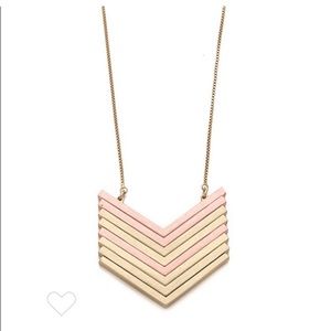 Madewell Arrowstack Chevron Necklace